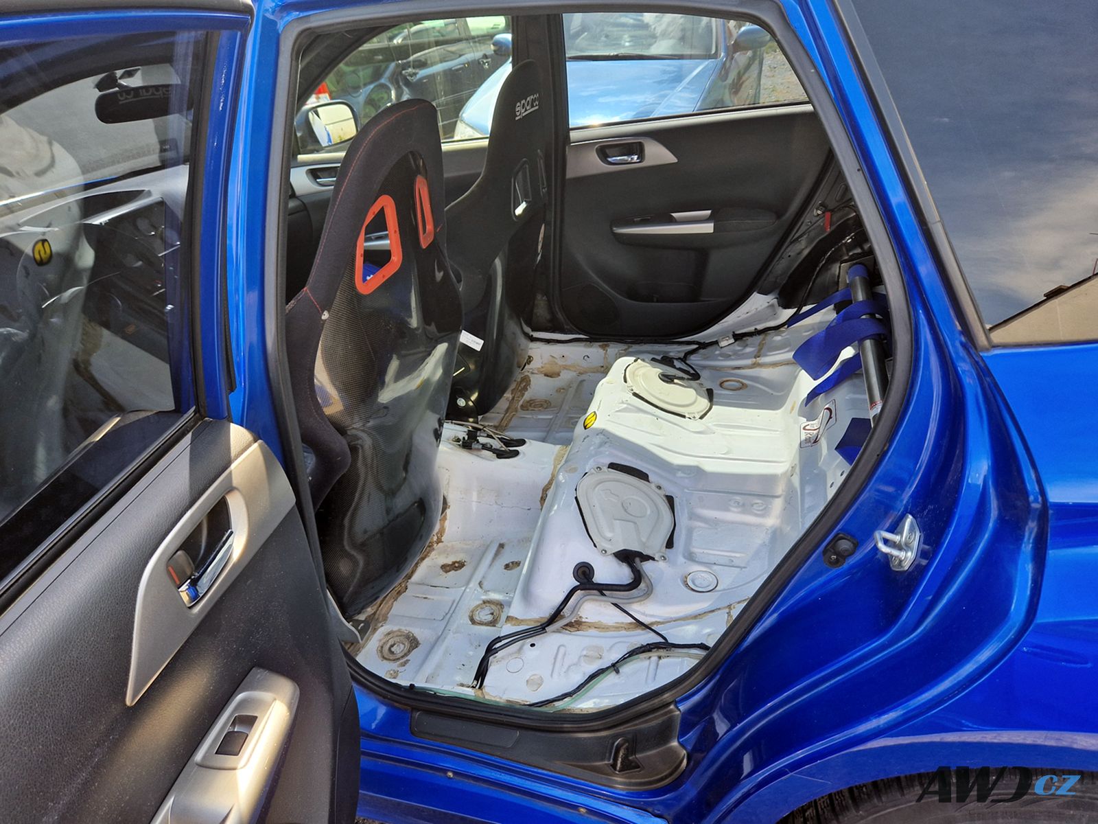 SUBARU Impreza WRX STI modified MY2009