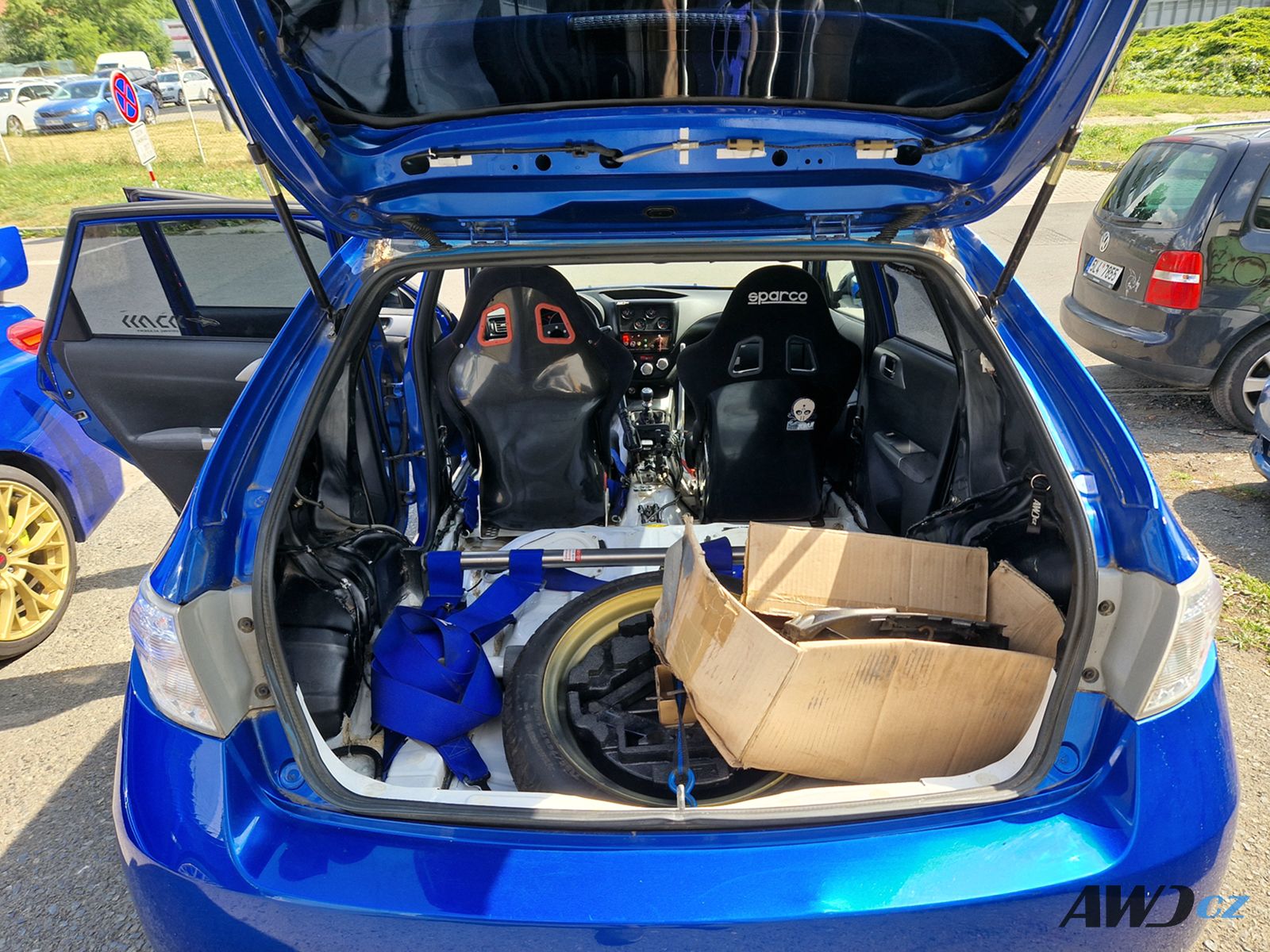 SUBARU Impreza WRX STI modified MY2009